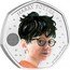 UK 50 Pence (25th Anniversary of Harry Potter Magic) HARRY POTTER 25 25 YEARS OF MAGIC coin reverse