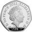 UK 50 Pence Anniversary of the BBC 2022 Proof ELIZABETH II D G REG F D 50 PENCE 2022 J.C coin obverse