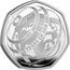 UK 50 Pence Anniversary of the BBC 2022 Proof 1922-2022 100 YEARS OF OUR BBC INFORM EDUCATE ENTERTAIN HDG coin reverse