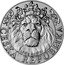Niue 80 Dollars (Czech Lion) 1000 G AG 999 ČESKÁ REPUBLIKA coin reverse