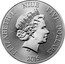 Niue Five Dollars (Hawksbill Sea Turtle) ELIZABETH II NIUE FIVE DOLLARS IRB 2015 coin obverse