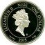 Niue One Dollar (Aureus Neptune) ELIZABETH II NIUE ONE DOLLAR AG 999.9 201615.5G coin obverse