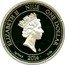 Niue One Dollar Aureus Taurus 2014  Proof ELIZABETH II NIUE ONE DOLLAR AG999.9 2014 15.5G coin obverse
