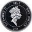 Niue One Dollar (Fortius) ELIZABETH II NIUE ONE DOLLAR 2014 coin obverse