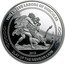 Niue One Dollar Slay of the Nemean Lion 2015  Proof THE TWELVE LABORS OF HERCULES 1OZ AG .999 2015 SLAY OF THE NEMEAN LION coin reverse