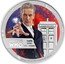 Niue One Dollar (Twelfth Doctor) DOCTOR TWELFTH DOCTOR WHO 2013-PRESENT DW LOGO © 2012 & ™ BBC. LICENSED BY BBC WW LTD. coin reverse