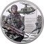 Niue One Dollar (Vietnam War) VIETNAM WAR AUSTRALIAN INVOLVEMENT 1962 - 1972 coin reverse