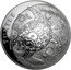 Niue Ten Dollars (Hawksbill Turtle) TURTLE FINE SILVER .999 5 OZ coin reverse