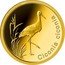 Niue Two Dollars Fifty Cents White stork 2022  Proof CICONIA CICONIA coin reverse