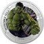 Niue Two Dollars (Age of Ultron. Hulk) INCREDIBLE HULK MARVEL 2015 1 OUNCE .999 FINE SILVER © MARVEL coin reverse