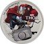 Niue Two Dollars (Avengers. Thor) THE MIGHTY AVENGER MARVEL THOR 1 OUNCE .999 FINE SILVER ©MARVEL coin reverse