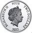 Niue Two Dollars (Czech Mountains - Capercaillie) IRB ELIZABETH II NIUE TWO DOLLARS 2022 coin obverse