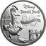 Niue Two Dollars Donald Duck 80th Anniversary 2014 DISNEY DONALD DUCK 80TH ANNIVERSARY ©DISNEY 1OZ 999 FINE SILVER coin reverse