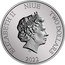 Niue Two Dollars (Elizabeth II Grogu) ELIZABETH II NIUE TWO DOLLARS IRB 2022 coin obverse
