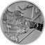 Niue Two Dollars (Elizabeth II Grogu) 1 OZ 999 FINE SILVER © & TM LUCASFILM LTD. coin reverse