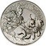 Niue Two Dollars (Freya) ONE TROY OUNCE. 999 FINE SILVER coin reverse