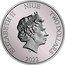 Niue Two Dollars Golden Snitch 2022  Proof ELIZABETH II NIUE TWO DOLLARS IRB 2022 coin obverse