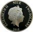 Niue Two Dollars Mountain Gorilla 2015  ELIZABETH II NIUE TWO DOLLARS IRB 2015 coin obverse