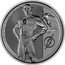 Niue Two Dollars Classic Superheroes. The Flash 2022  Proof 1 OZ 999 FINE SILVER THE FLASH TM & © DC (S22) TM coin reverse
