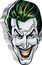 Niue Two Dollars (The Joker)  coin reverse