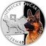 Niue 1 Dollar (German Shepherd) NĚMECKÝ OVČÁK GERMAN SHEPHERD. coin reverse