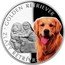 Niue 1 Dollar (Golden Retriever) GOLDEN RETRIEVER - ZLATÝ RETRÍVR coin reverse