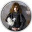 Niue 1 Dollar (Olga Boznanska. Girl with Chrysanthemums) OLGA BOZNAŃSKA coin reverse