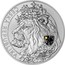 Niue 10 Dollars (Czech Lion - Elizabeth II) ČESKÁ REPUBLIKA coin reverse