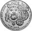 Niue 100 Dollars (Charles IV) JB 1316 2016 DCC. DIES ANNIVERSARIUS NATIVITATIS CAROLI IV. coin reverse