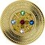 Niue 100 Dollars Love. Friendship. Faith. Loyalty and Hope 2015 mw Proof МИР ТВОЕЙ ДУШИ THE WORLD OF YOUR SOUL ŚWIAT TWOJEJ DUSZY coin reverse