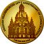 Niue 1000 Dollars (Dresden Frauenkirche 10th Anniversary Benediction) DRESDEN FRAUENKIRCHE 10TH ANNIVERSARY OF CONSECRATION 5 OZ 9999 FINE GOLD coin reverse