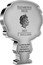 Niue 2 Dollars (Captain Kirk) ELIZABETH II NIUE IRB 2021 2 DOLLARS 1 OZ 999 FINE SILVER TM & © 2021 CBS STUDIOS INC. ALL RIGHTS RESERVED coin obverse