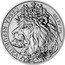 Niue 2 Dollars (Czech Lion - Queen Elizabeth II) ČESKÁ REPUBLIKA 1 OZ AG 999 coin reverse
