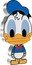 Niue 2 Dollars (Donald Duck)  coin reverse