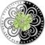 Niue 2 Dollars (Four-leaf Clover) ČTYŘLÍSTEK PRO ŠTĚSTÍ FOUR-LEAF CLOVER FOR GOOD LUCK coin reverse