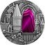 Niue 2 Dollars (Hogwarts) MYSTERIES OF HOGWARTS CRYSTAL ART coin reverse