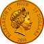 Niue 25 Dollars (Brave Little Tailor) ELIZABETH II NIUE 25 DOLLARS IRB 2016 coin obverse