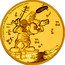 Niue 25 Dollars (The Band Concert) 1/4 OZ 9999 GOLD © DISNEY - THE BAND CONCERT, 1935 coin reverse