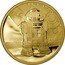 Niue 250 Dollars (R2-D2) 1 OZ 9999 FINE GOLD © & ™ LUCASFILM LTD. coin reverse