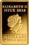 Niue 30 Dollars (Bar of Happiness) ELIZABETH II NIUE 2016 IRB 30 DOLLARS 5G 999.9 GOLD coin obverse