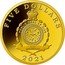 Niue Five Dollars Great Sphinx of Giza 2021  Proof FIVE DOLLARS PUBLIC SEAL OF NIUE ATUA NIUE TUKULAGI 2021 coin obverse