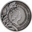 Niue 5 Dollars Odin 2016  Antiqued ELIZABETH II NIUE 5 DOLLARS 2 TROY OZ .999 FINE SILVER coin obverse