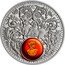 Niue 50 Dollars (Amber Road) SAINT PETERSBURG PALANGA KALININGRAD GDANSK WROCLAW BRNO VIENNA SZOMBATHELY LJUBLJANA AQUILEJA coin reverse