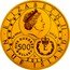 Niue 500 Dollars 100 Ducat of St. Vitus 2016 CM ELIZABETH II AU 999.9 348.5 G FIVE HUNDRED 500 DOLLARS E CM 2016 NIUE ISLAND coin obverse