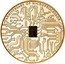 Niue Five Dollars (Elizabeth II Microprocessor) ANNIVERSARY OF MICROPROCESSOR 50 coin reverse