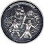 Niue Five Dollars (Ferdinand Magellan) FERDINAND MAGELLAN 2OZ 999 FINE SILVER coin reverse