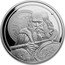 Niue Five Dollars Galileo Galilei 2021  BU FIVE DOLLARS 2021 PUBLIC SEAL OF NIUE ATUA NIUE TUKULAGI .999 SILVER 1 OUNCE coin obverse