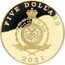 Niue Five Dollars Saint John's Eve 2021  Proof FIVE DOLLARS PUBLIC SEAL OF NIUE ATUA NIUE TUKULAGI 2021 coin obverse