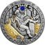 Niue Five Dollars (Treasure of Aztec)  coin reverse
