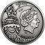 Niue One Dollar (Happy Birthday Cake) NIUE 2016 AG 999 IRB ELIZABETH II ONE DOLLAR coin obverse